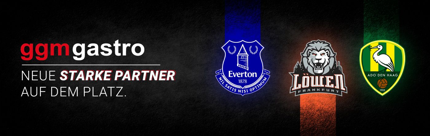 GGM Gastro Sportsponsoring 2025 – Partnerschaften mit Everton Women, Löwen Frankfurt und ADO Den Haag