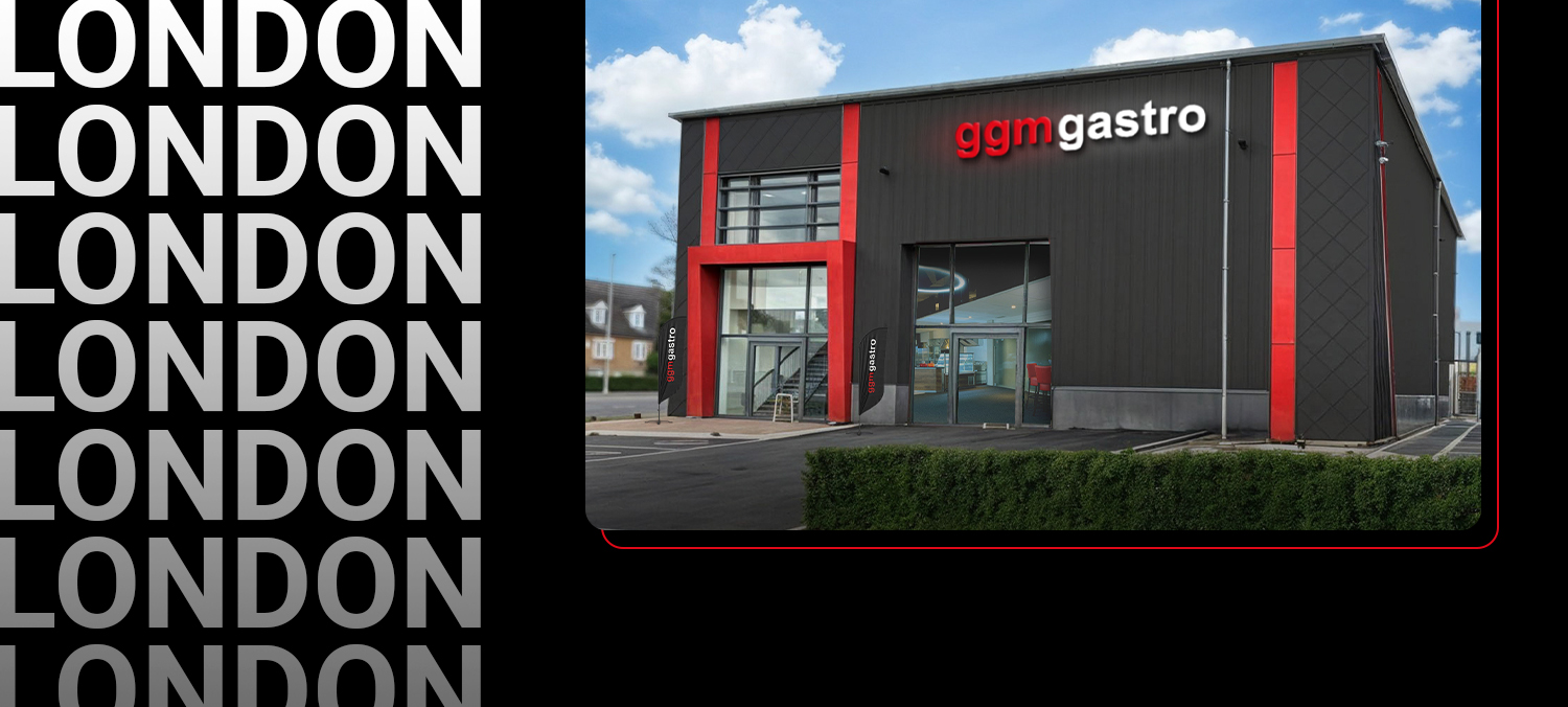 GGM Gastro Showroom London.
