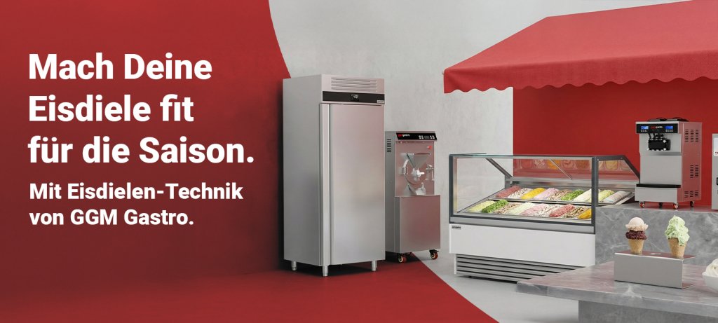 Eisdielen-Technik von GGM Gastro