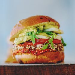 Recht op de trend Veggieburger